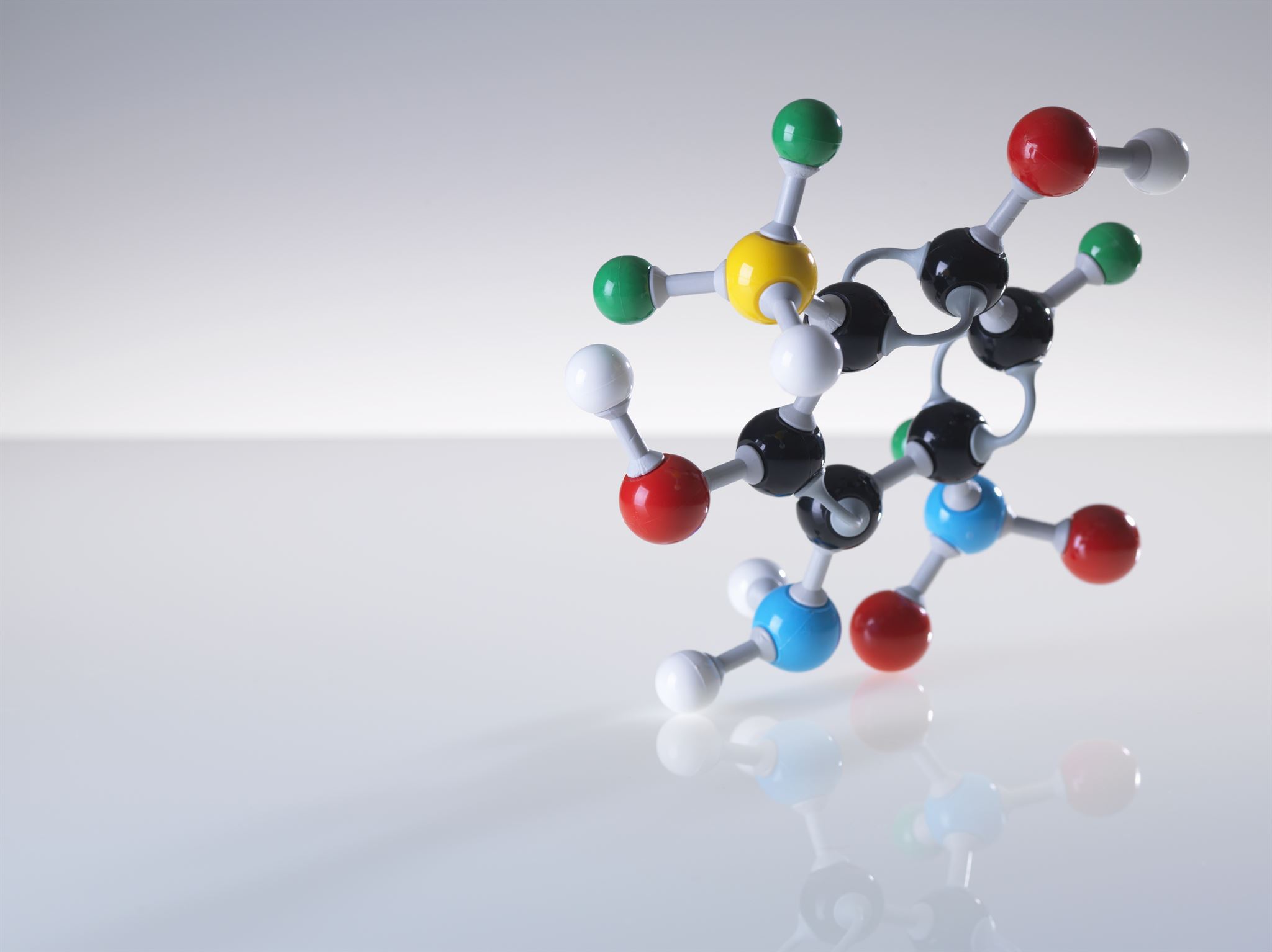 分子構造の3Dモデル