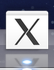 X11アイコン(白地に黒の「X」文字)
